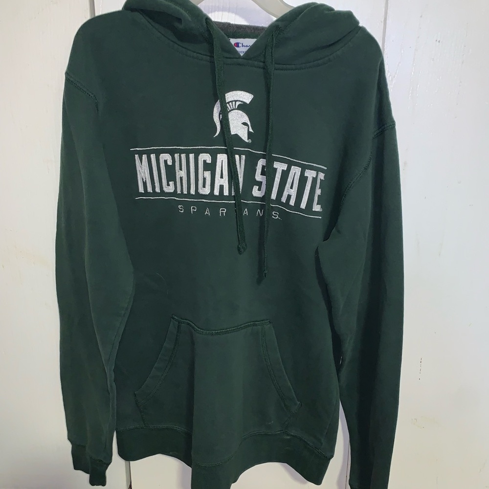 MSU Champion Hoodie Size Small